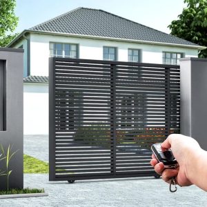 Metal Mastery_ Gates Blending Strength with Sleek Design Timeless Charm Black Garden Gates for Endu